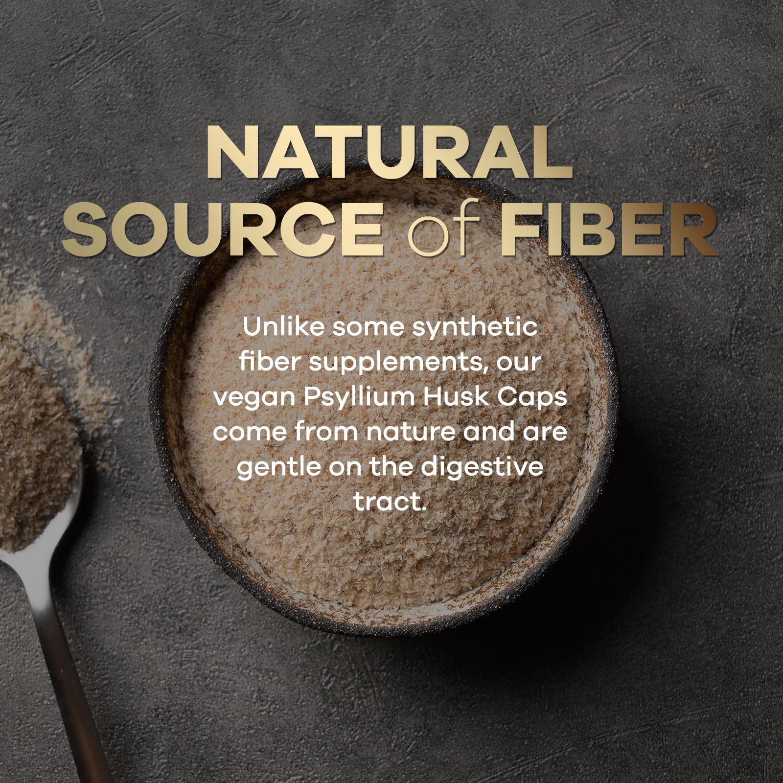 Ingredients of psyllium husk capsule product