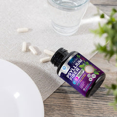 Ingredients list and product packaging shot