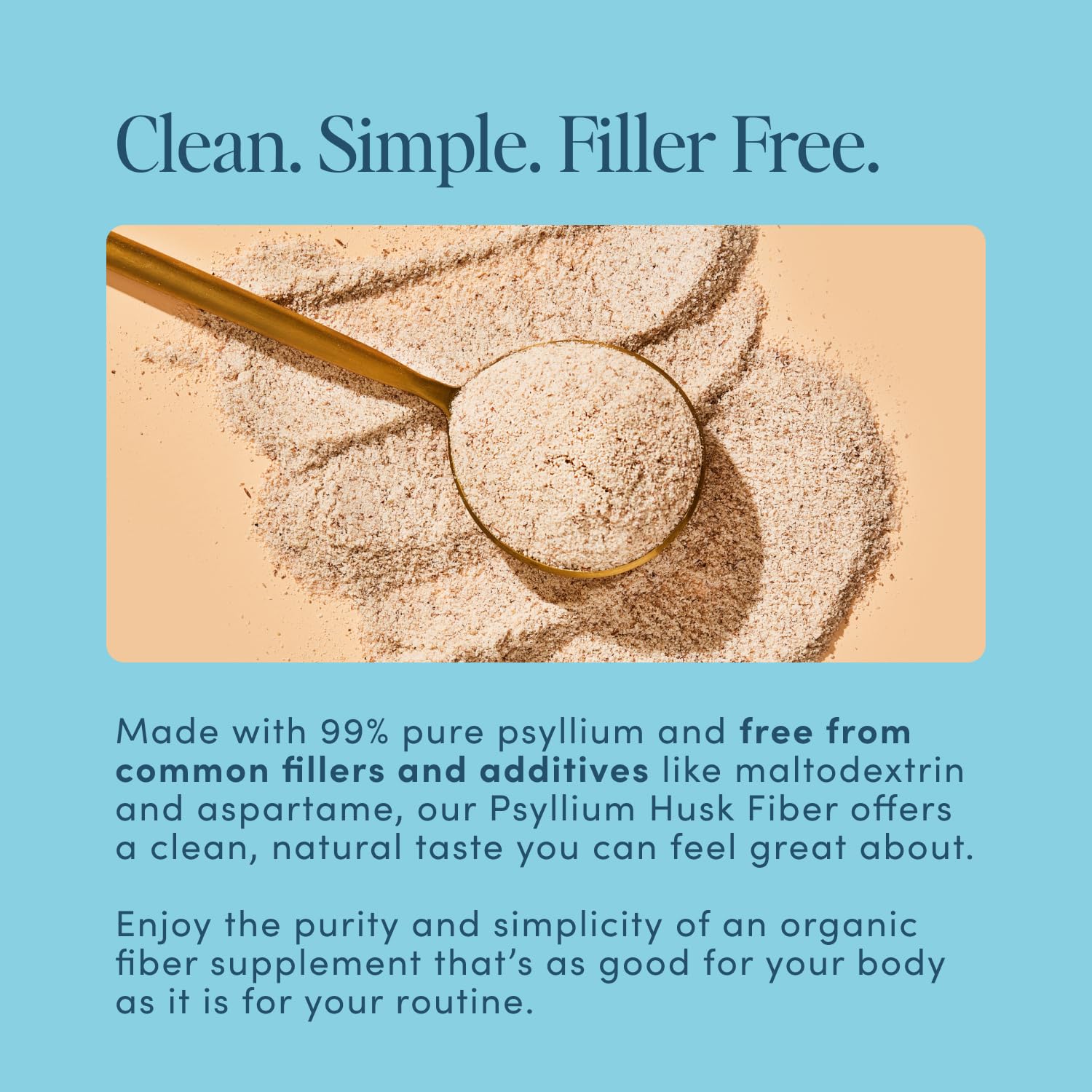 Psyllium husk lemonade powder dissolving in water
