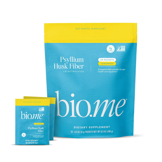 Product packaging for Psyllium Husk Fiber Lemonade
