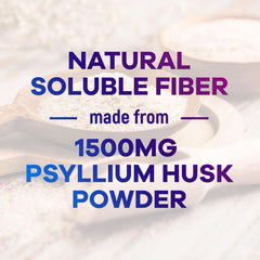 Packaging box and bottle of Psyllium Husk Fiber Supplement