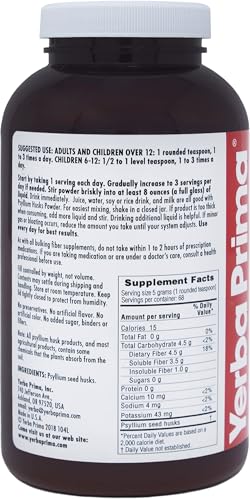 Pure psyllium husk powder — single ingredient