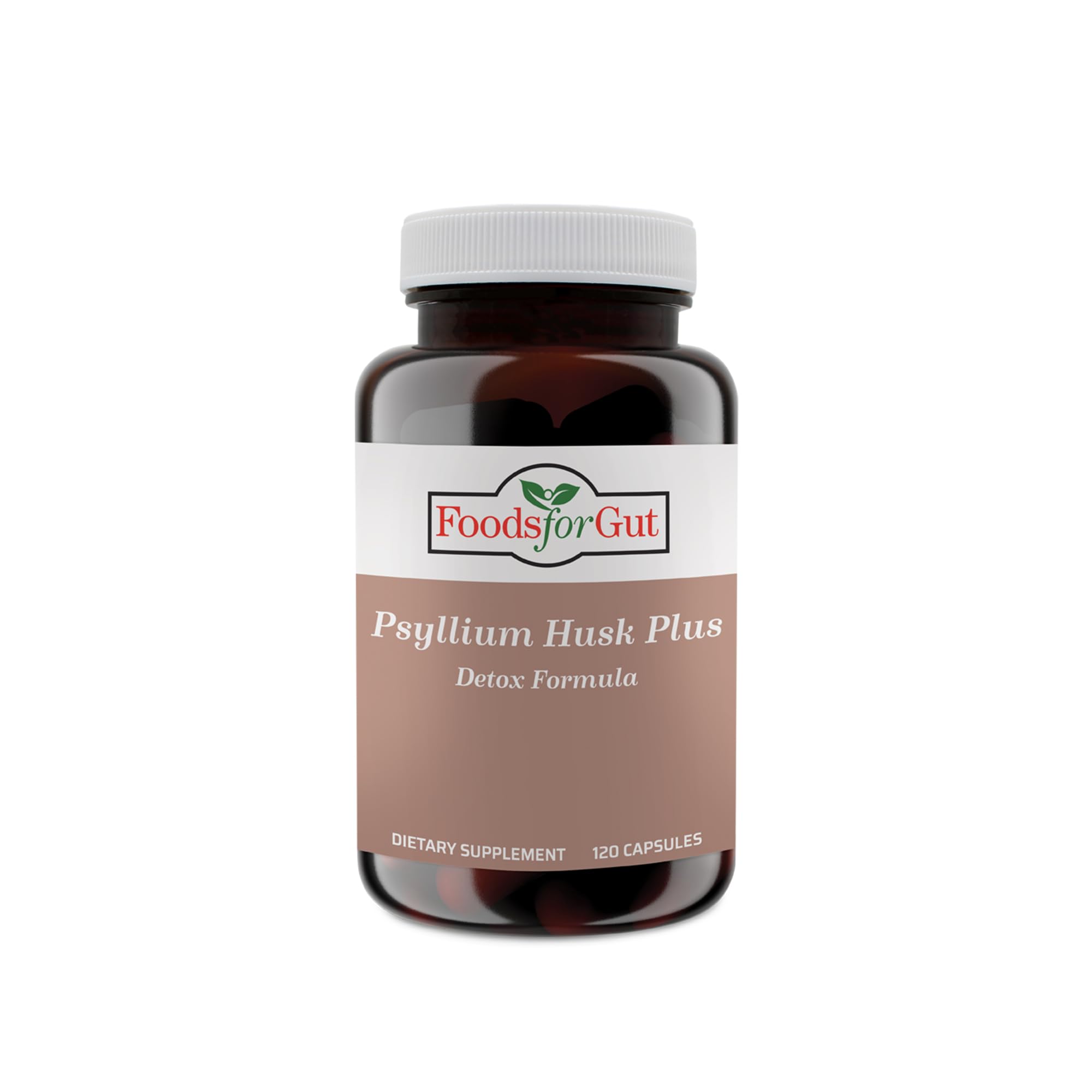 Psyllium Husk Plus Detox Formula bottle with label