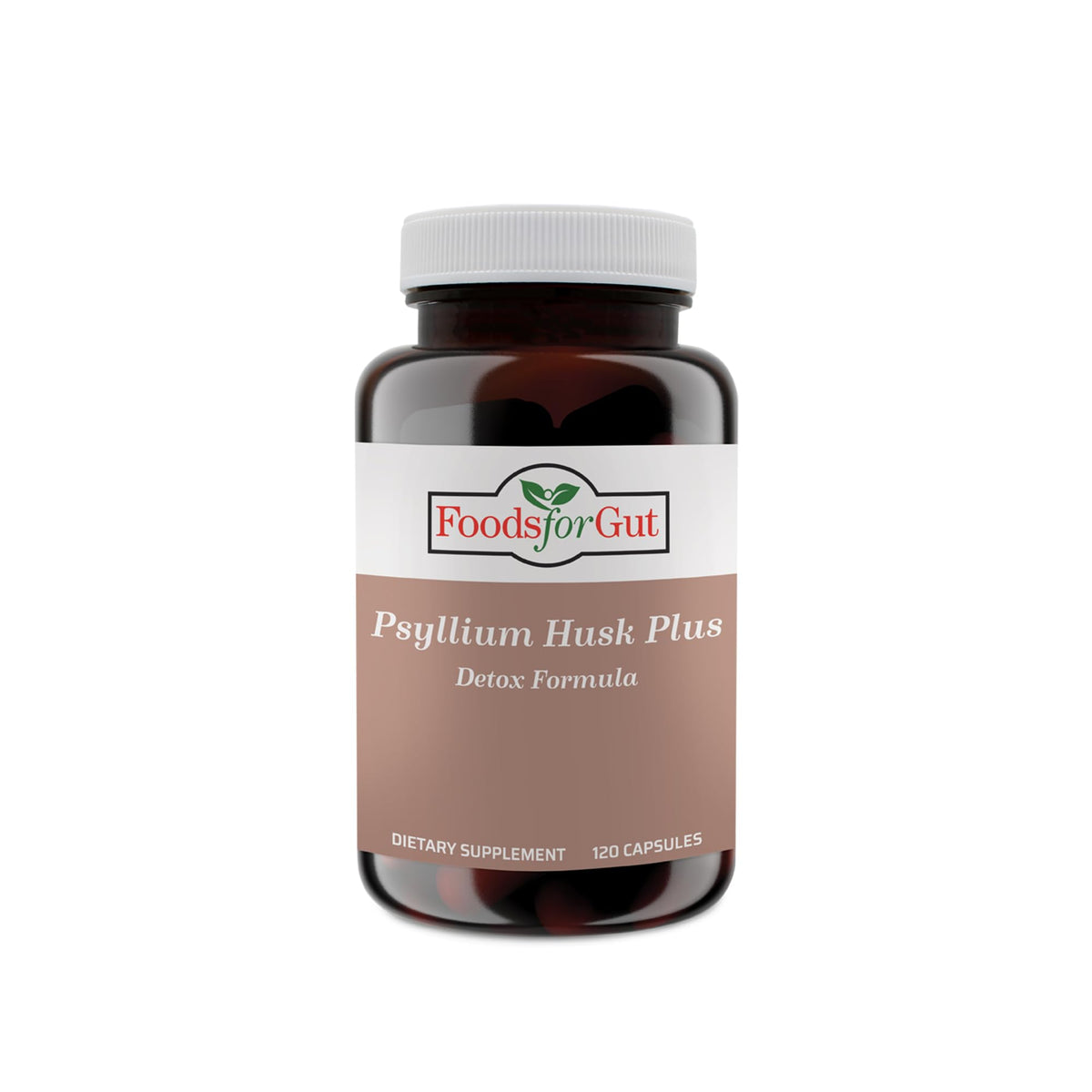 Psyllium Husk Plus Detox Formula bottle with label