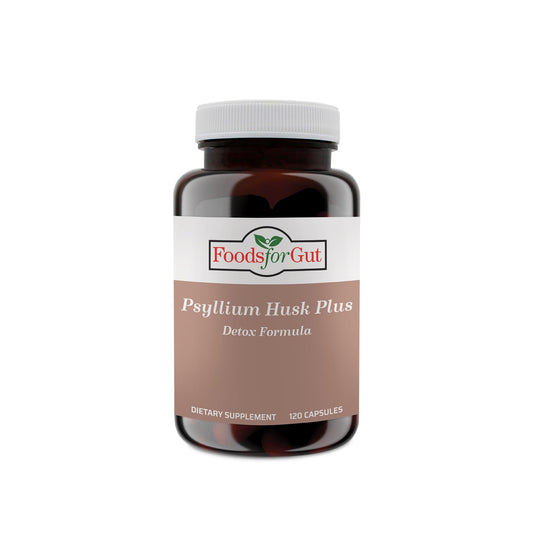 Psyllium Husk Plus Detox Formula bottle with label