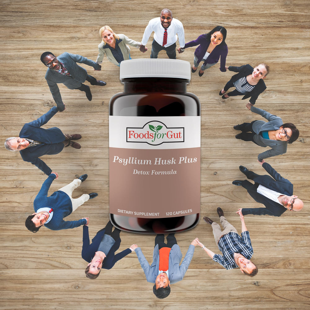 Ingredients: psyllium husk, slippery elm bark, aloe ferox, chlorella, ginger