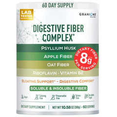 Psyllium husk powder digestive fiber supplement