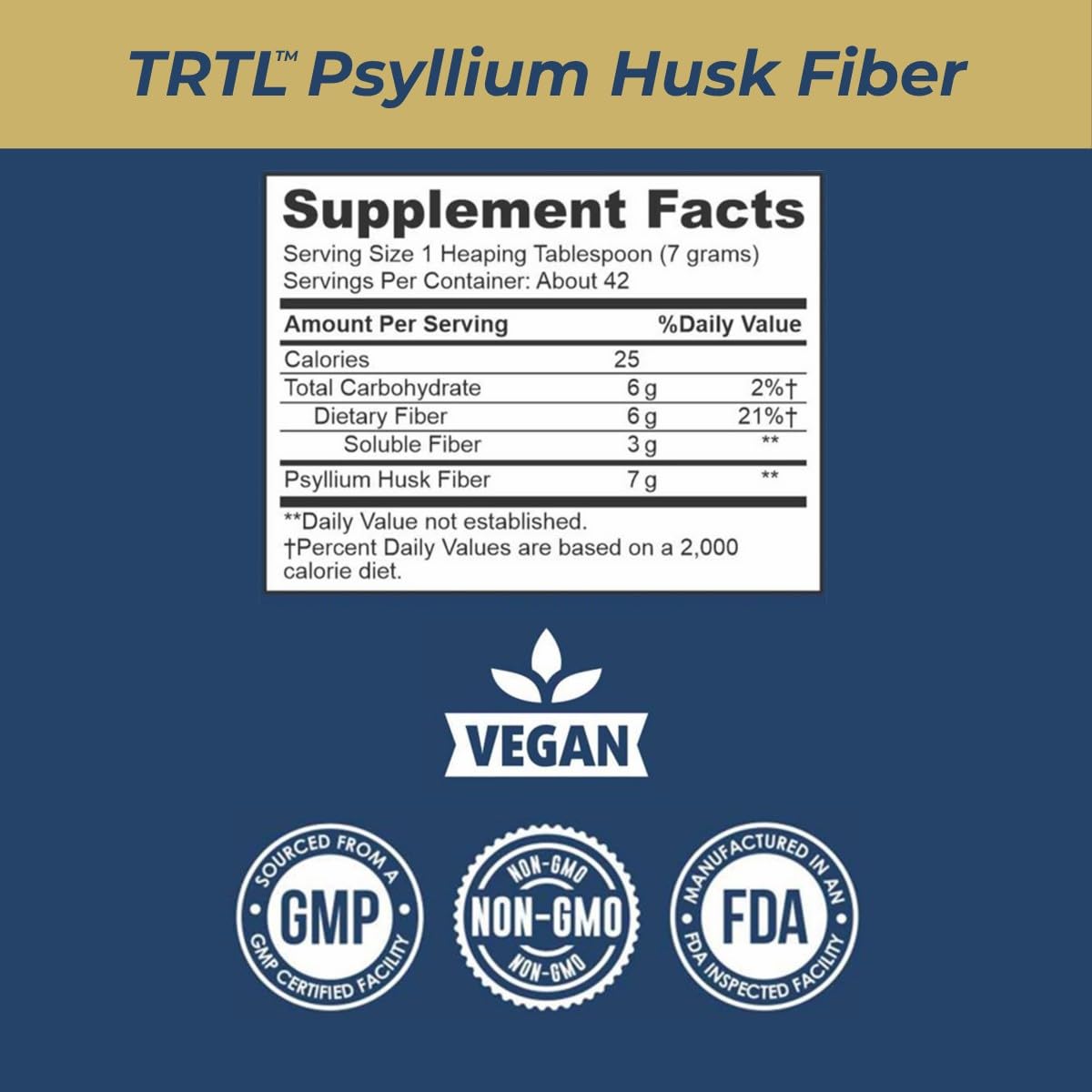 Serving suggestion with scoop of psyllium husk powder