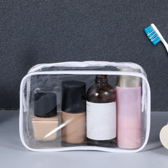 Ptwola organizer pouch with transparent design for easy access