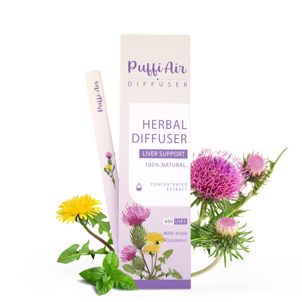 PUFFIAIR liver detox diffuser pen – front view