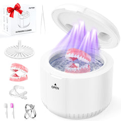 PUFTEM 45kHz ultrasonic retainer cleaner – front view