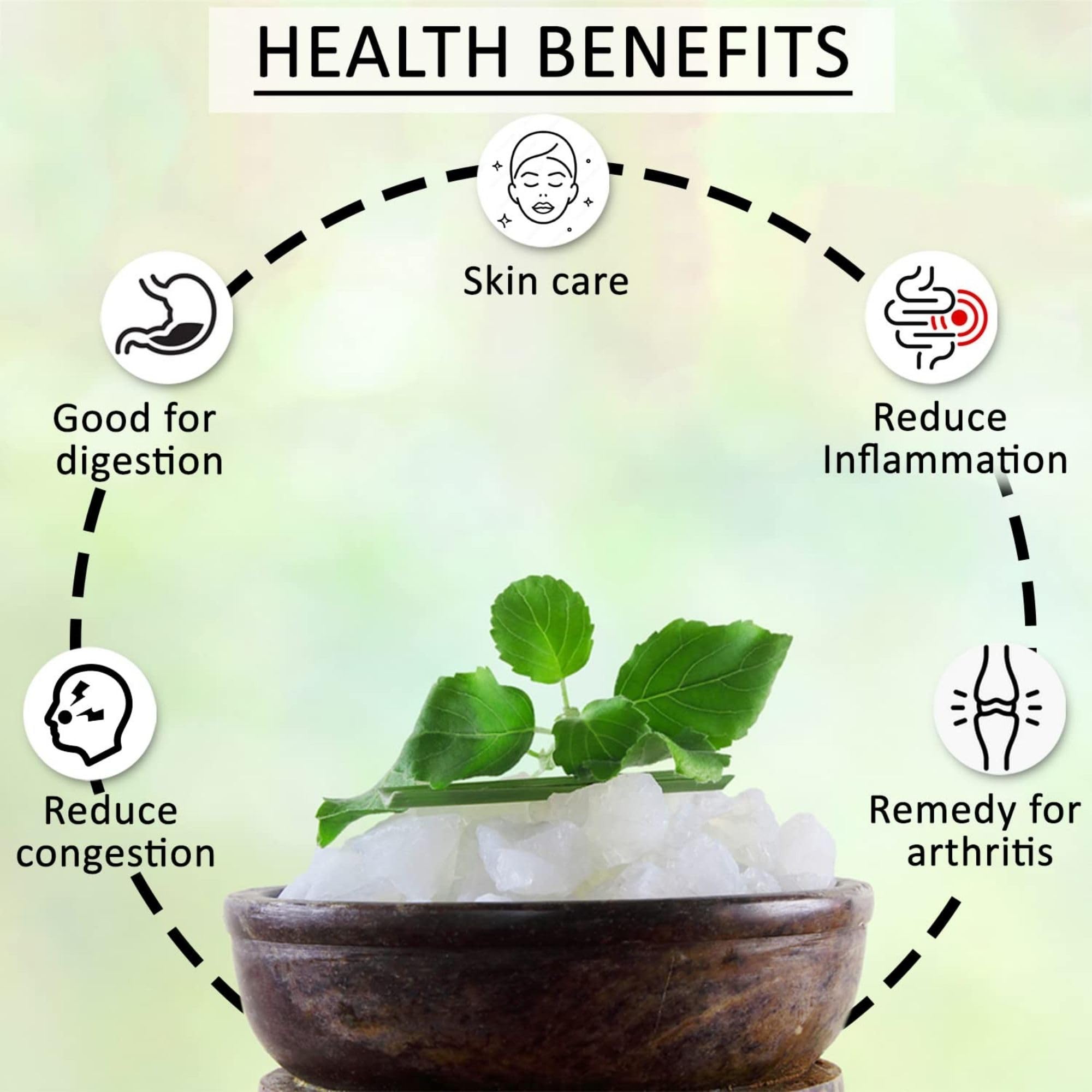 Puja ritual camphor tablets