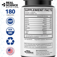 Pulmonary Miracle packaging indicating USA-made GMP-certified facility