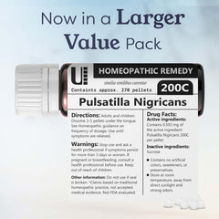 Eco-friendly packaging for Pulsatilla Nigricans 200C pellets