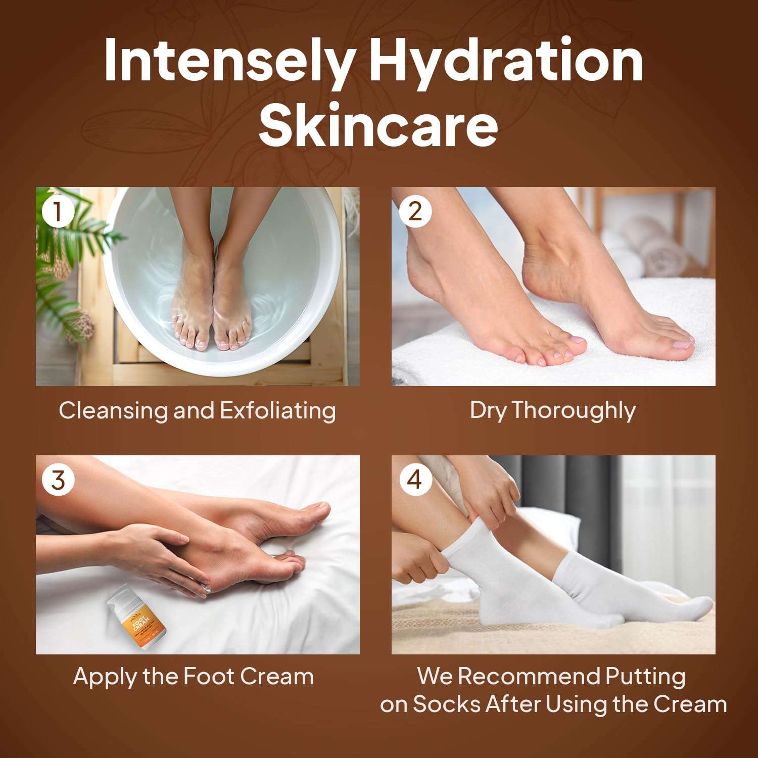 Pumice Valley Foot Cream travel-size bottle ready for on-the-go care.