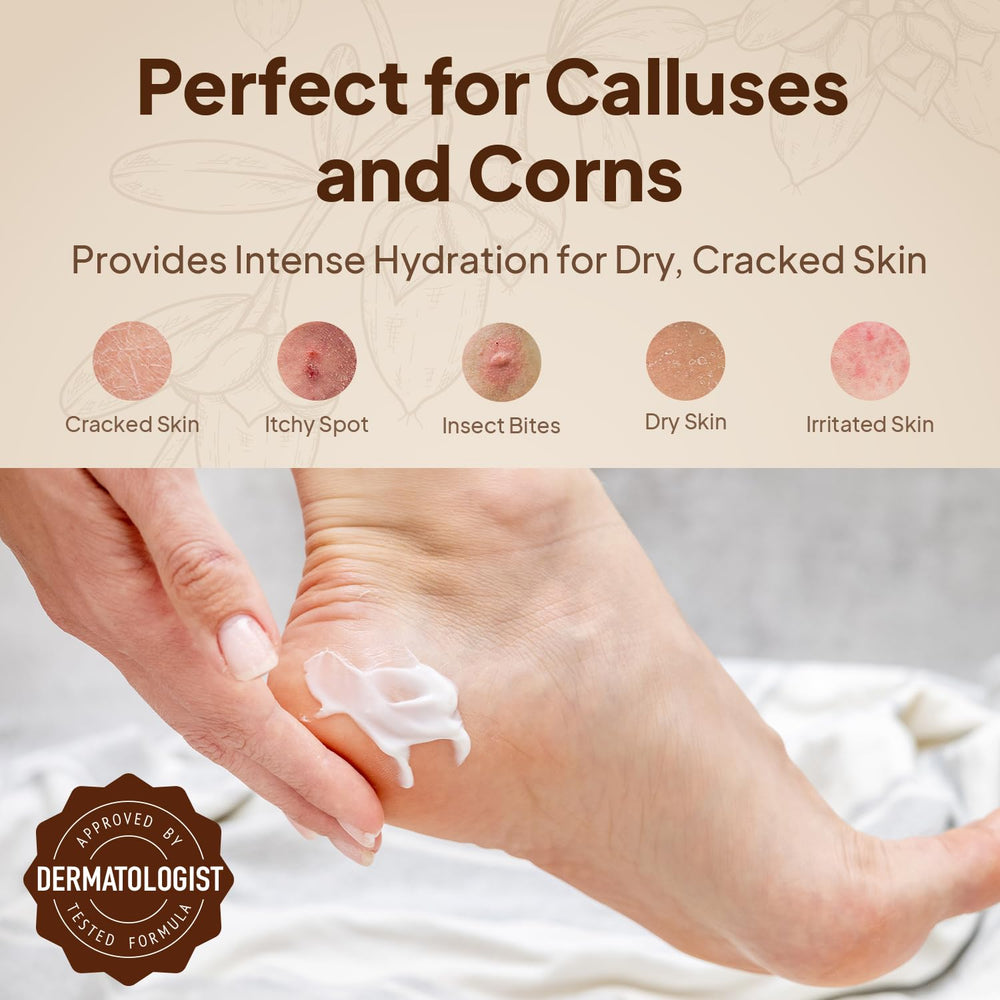 Pumice Valley travel-size cream compact for quick foot care.