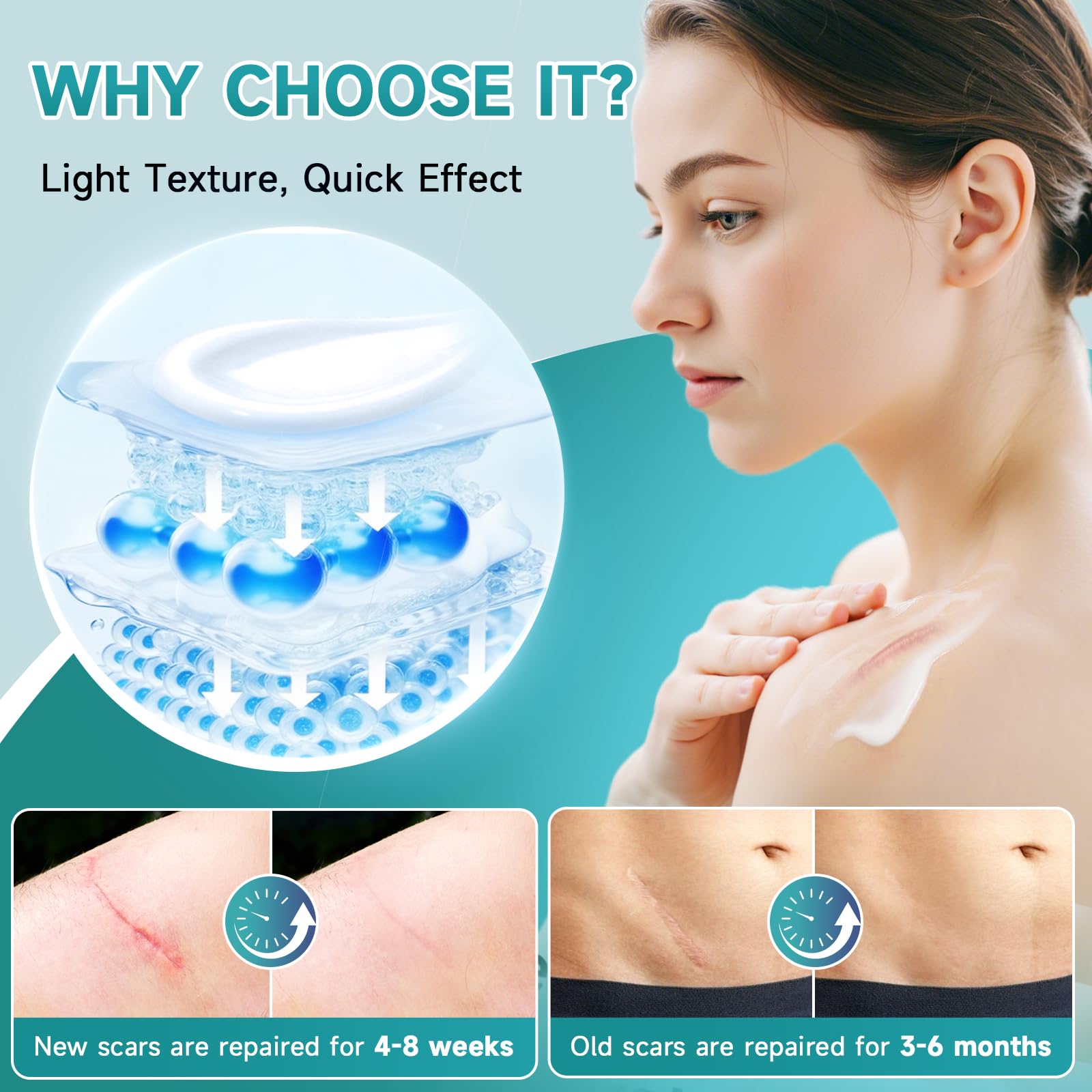 Pumkot scar cream focusing on pigmentation reduction and scar appearance improvement