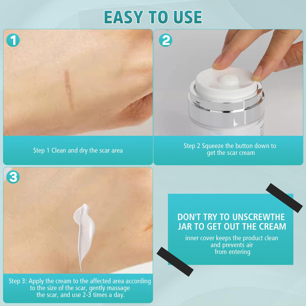 Pumkot scar-removal cream for surgical scars application area and healing