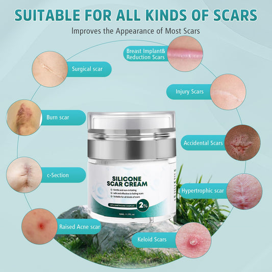 Pumkot silicone scar cream gel texture highlighting quick absorption for smoother skin