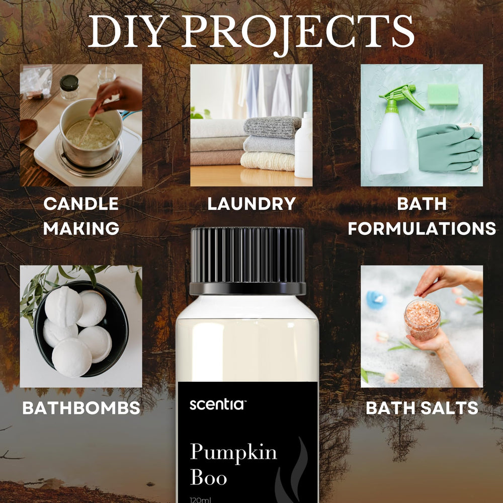 Autumn decor and Thanksgiving gift ideas with pumpkin spice scent
