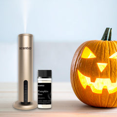 Using Pumpkin Boo essential oil in a diffuser