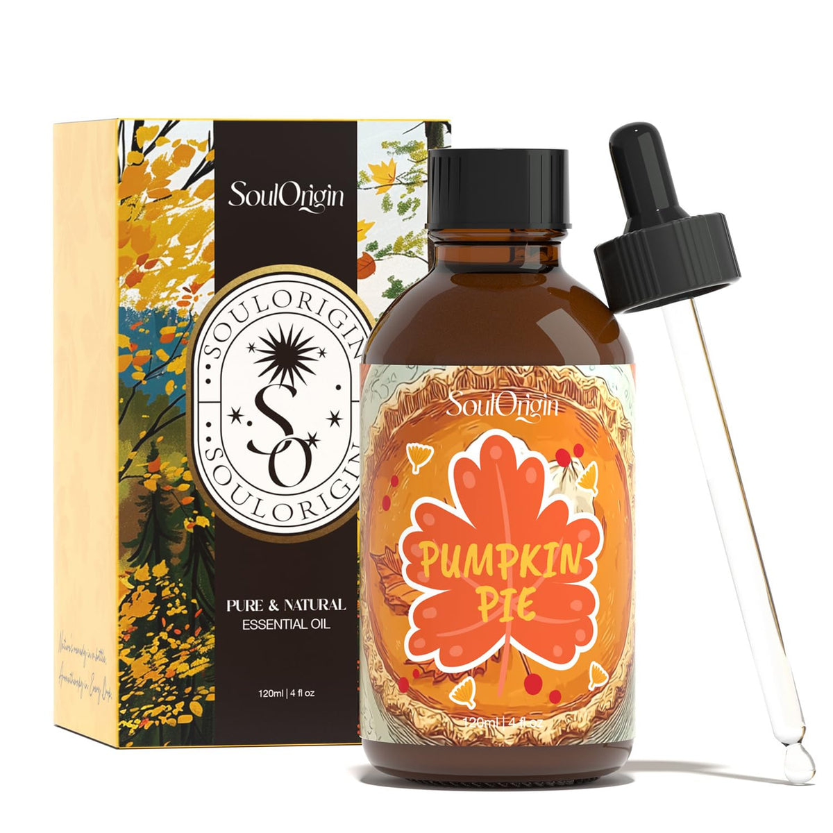 SoulOrigin Pumpkin Pie essential oil bottle 120ml