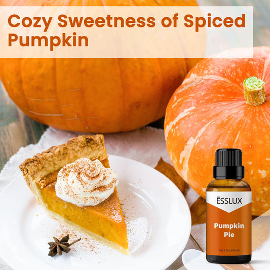Label close-up of Pumpkin Pie Fragrance Oil
