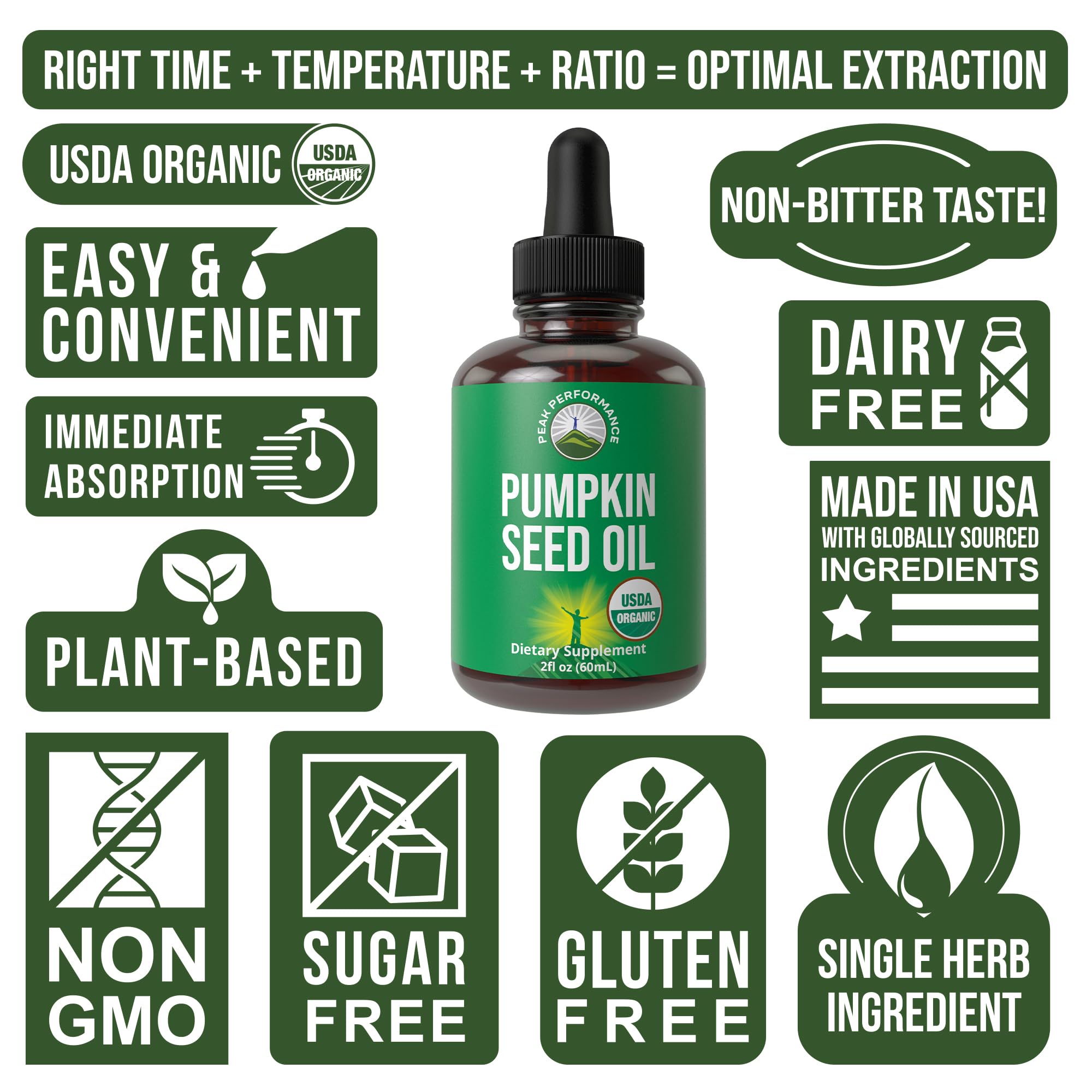 Vitamin Angels donation program graphic for pumpkin seed oil drops