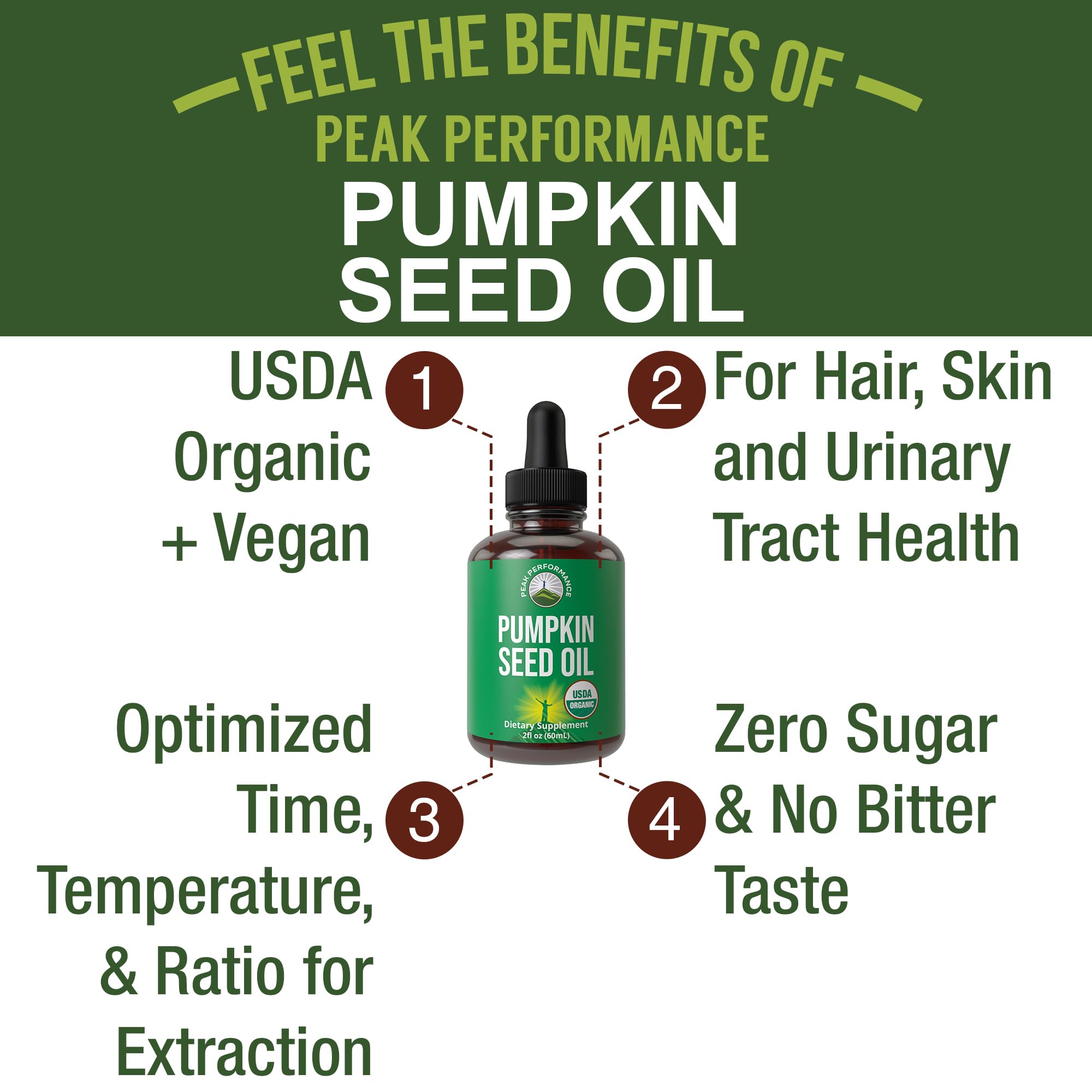 Pipette dispensing pumpkin seed oil liquid