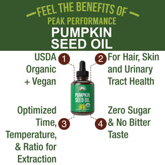 Pipette dispensing pumpkin seed oil liquid