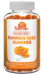 Pumpkin seed oil gummies 90-count bottle shot