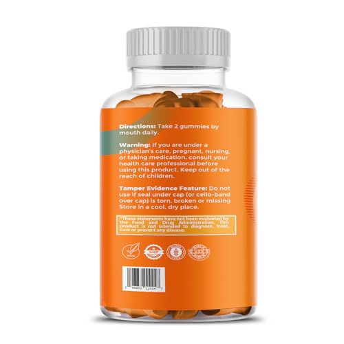 Bottle of pumpkin seed oil gummies with label