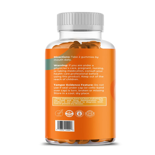 Ingredient panel for pumpkin seed oil gummies