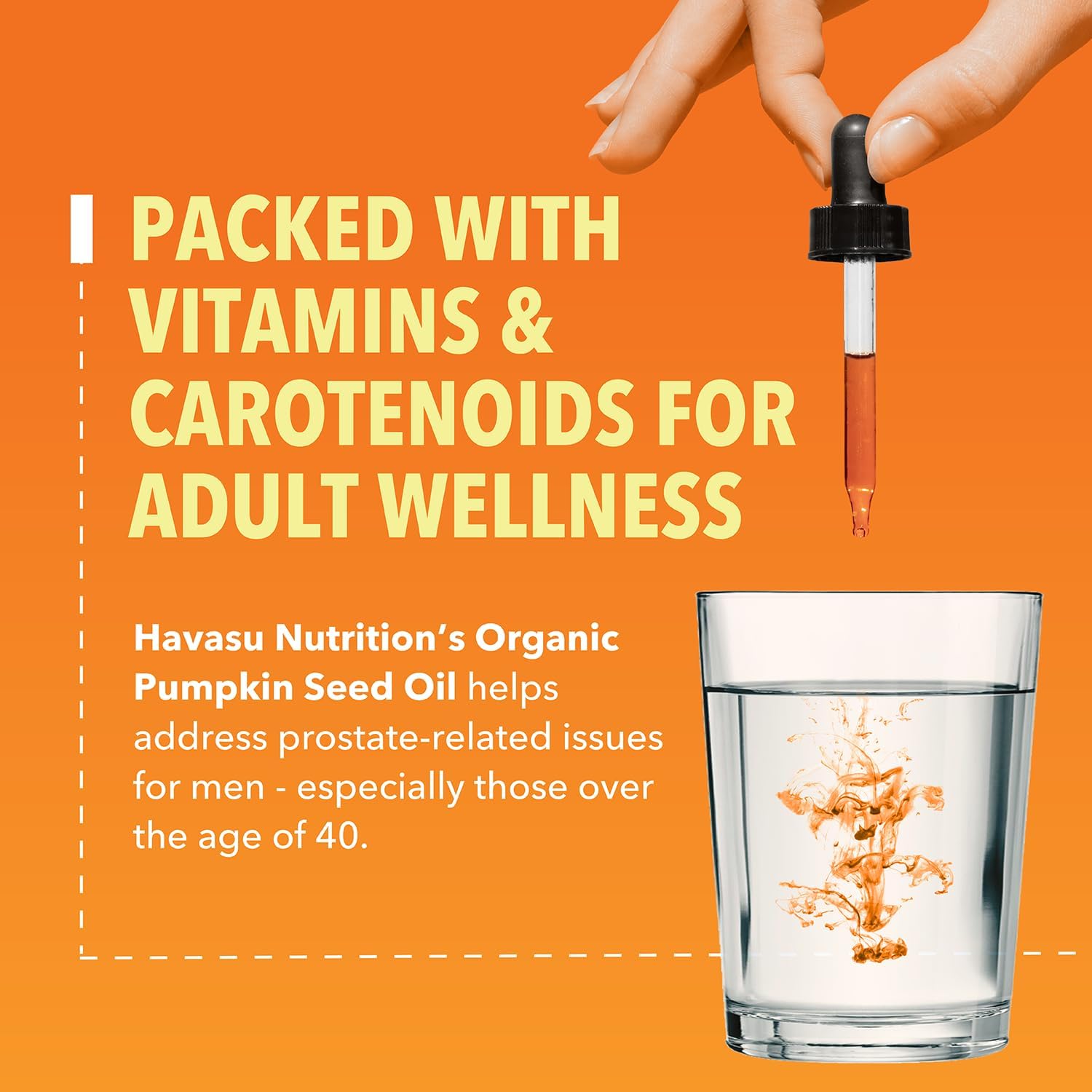 Pumpkin seed oil promoting hair and skin health