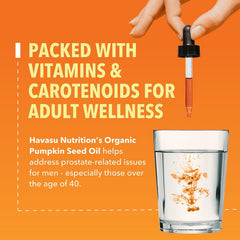 Pumpkin seed oil promoting hair and skin health