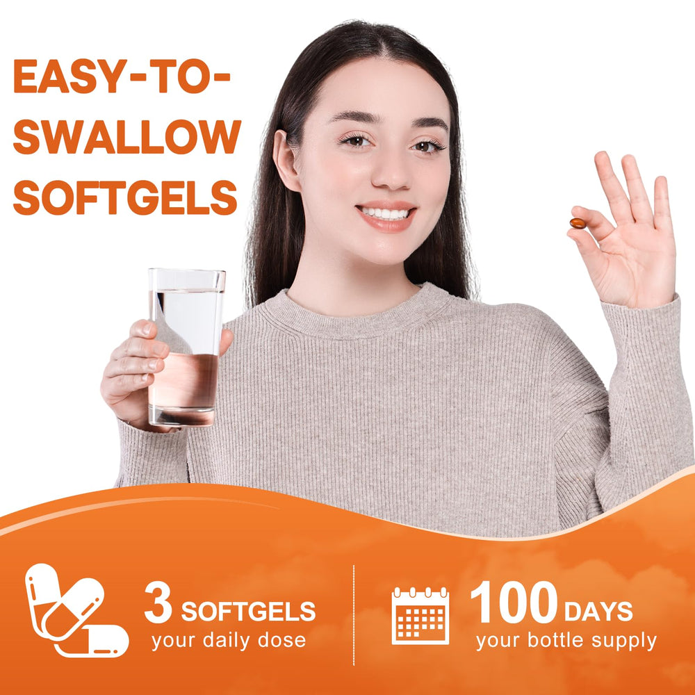 Packaging and box display for Pumpkin Seed Oil with Saw Palmetto Softgels