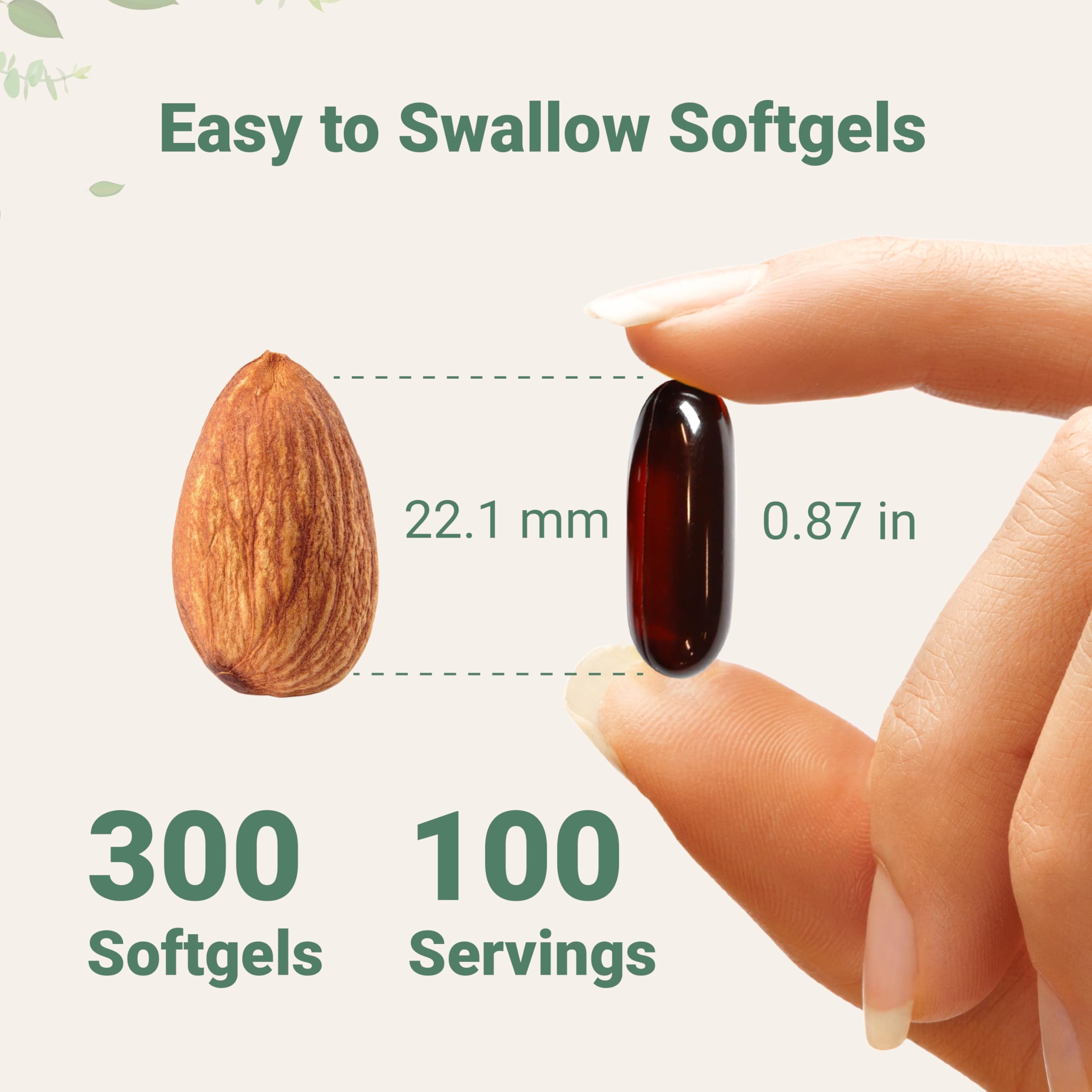Close-up of pumpkin seed oil softgels