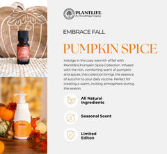 Pumpkin Spice blend label showing product name
