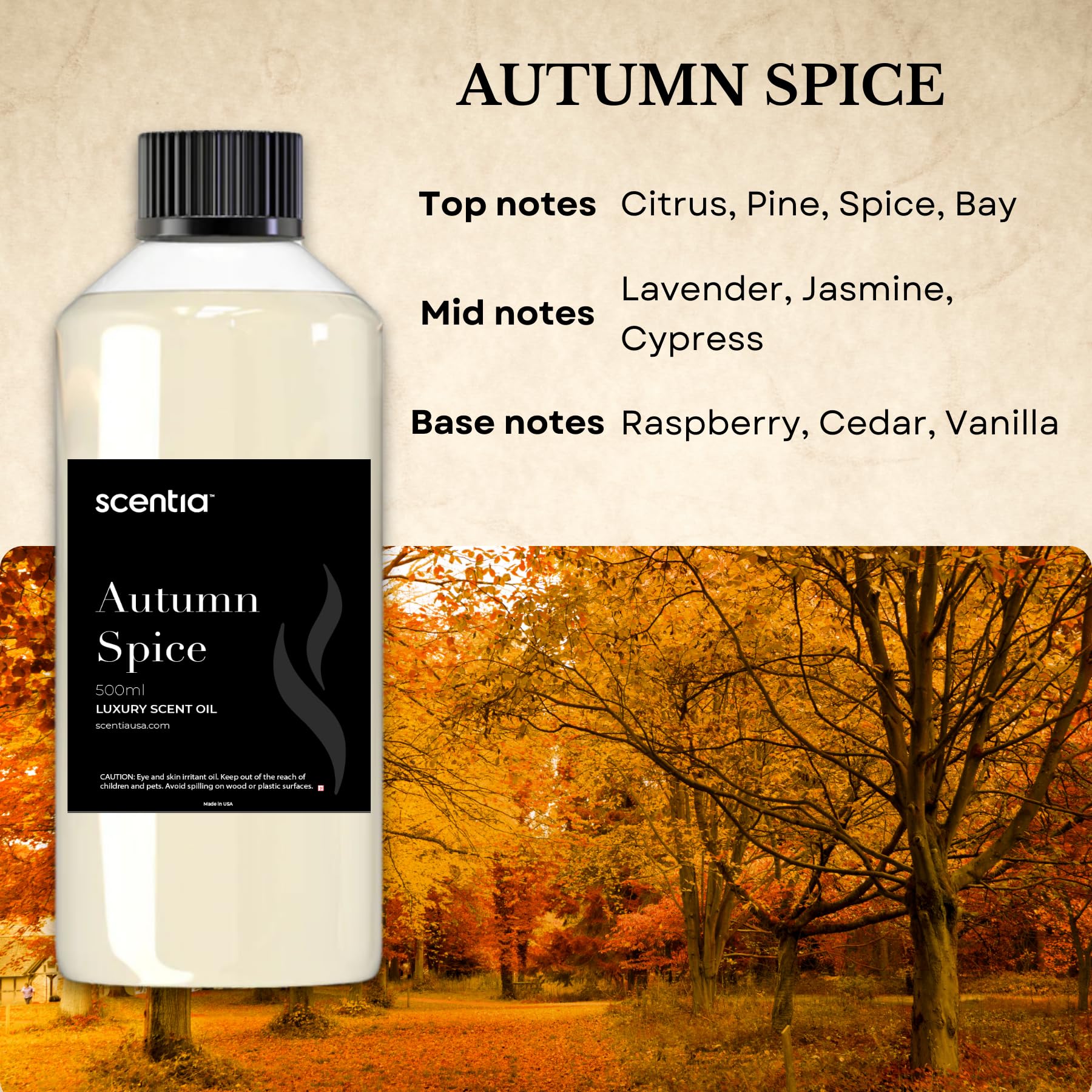 Pumpkin spice fragrance for candle making