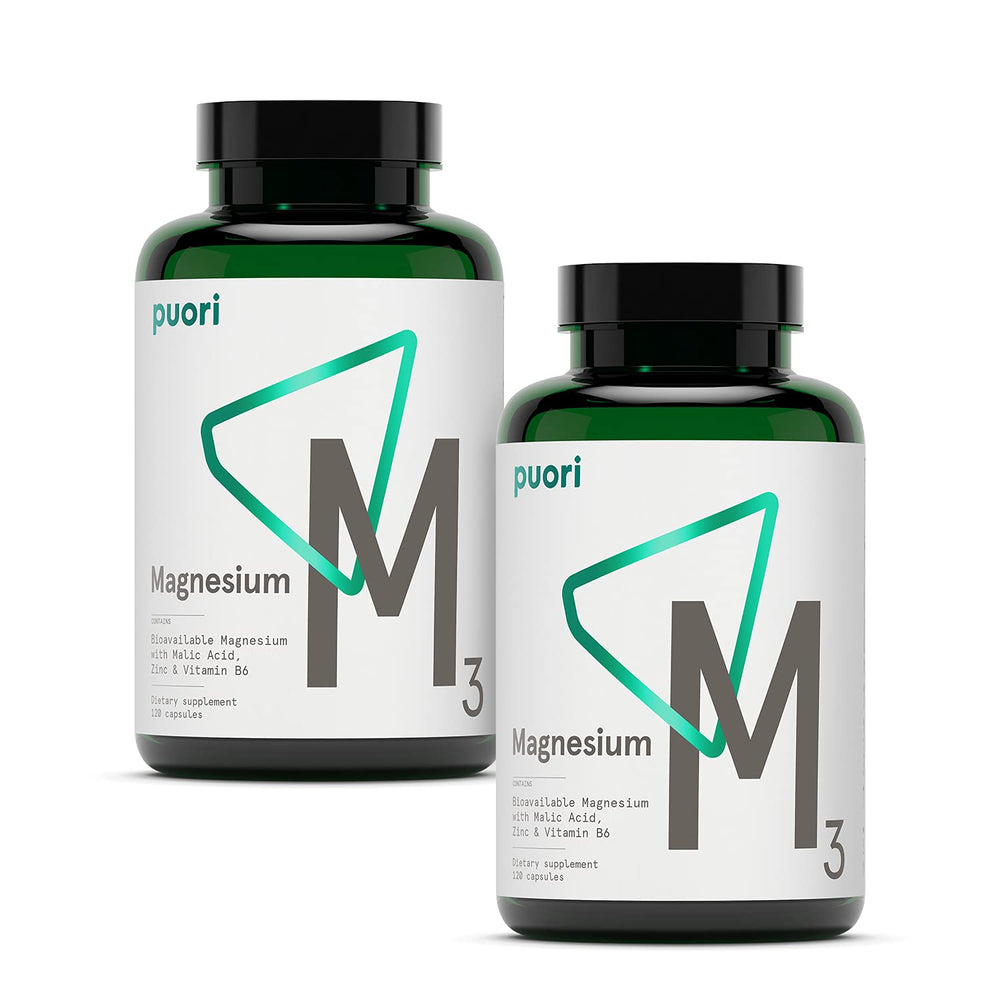 Puori M3 Magnesium Complex bottle label
