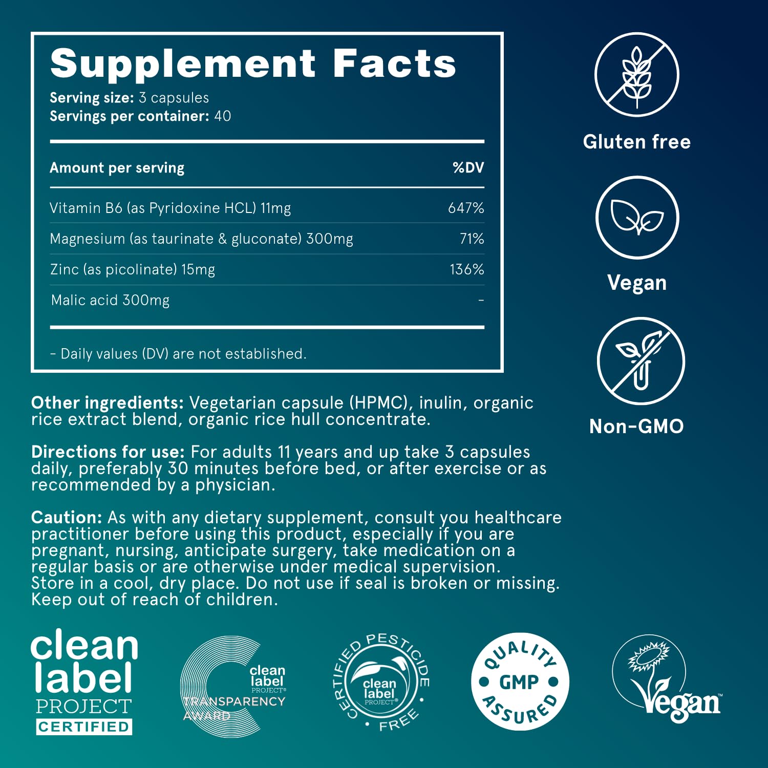 Soft vegan capsules of Puori M3 Magnesium Complex