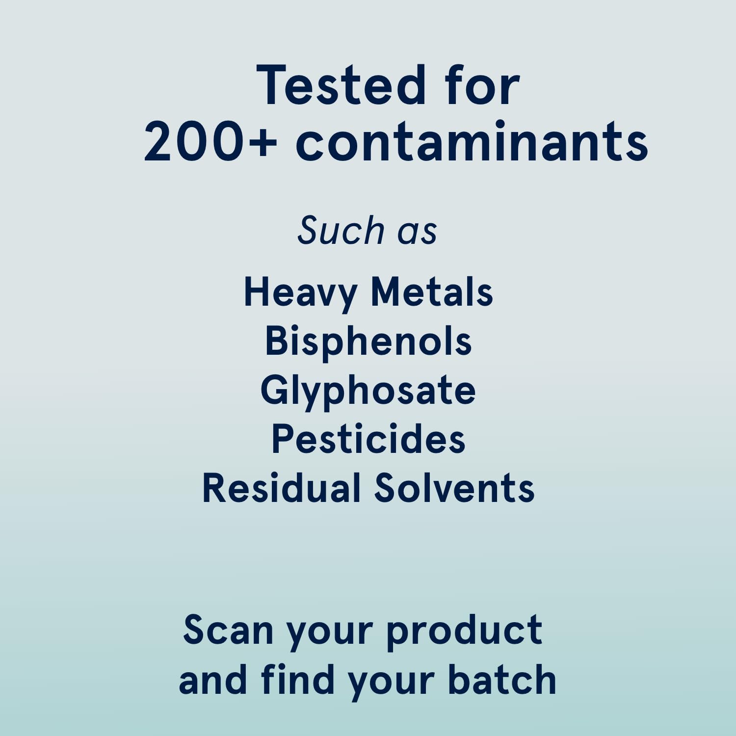 The Clean Label Project purity certification badge and batch testing info