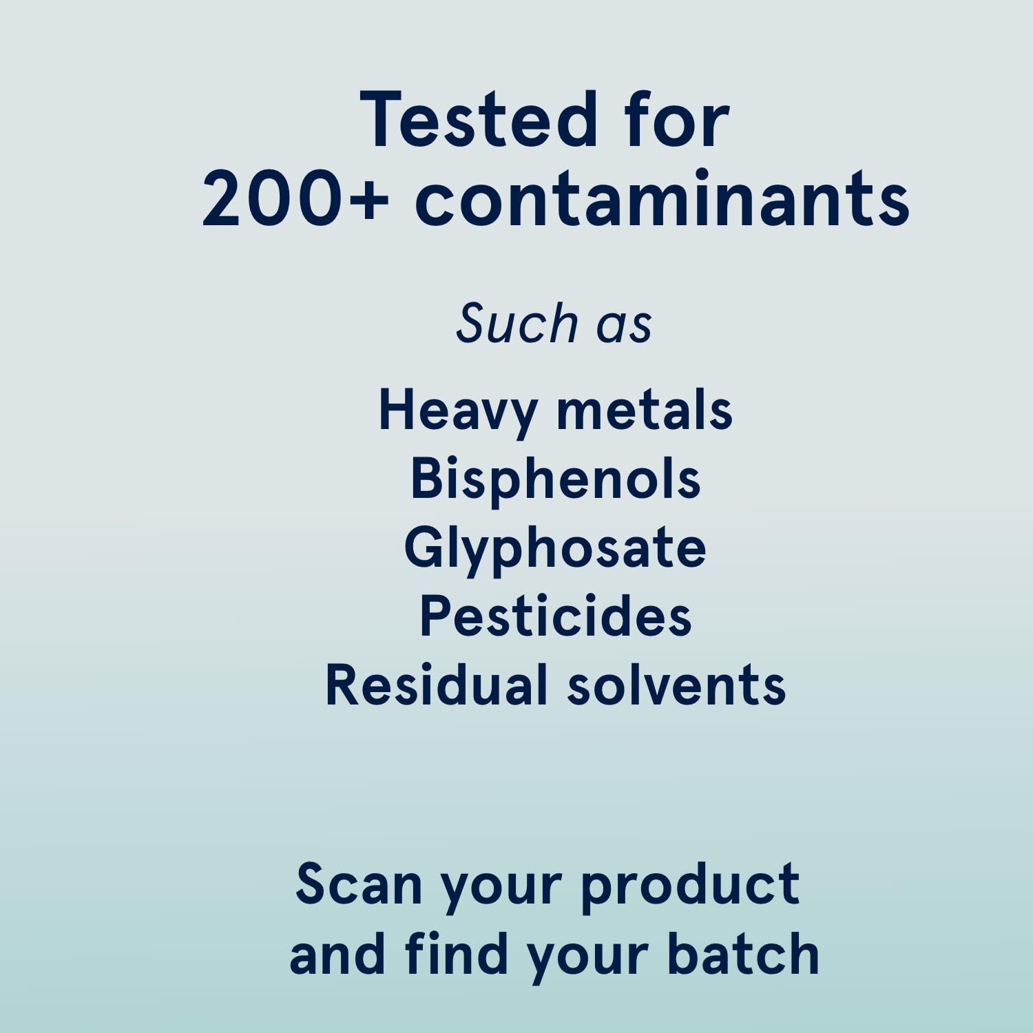 The Clean Label Project verification badge and batch testing results