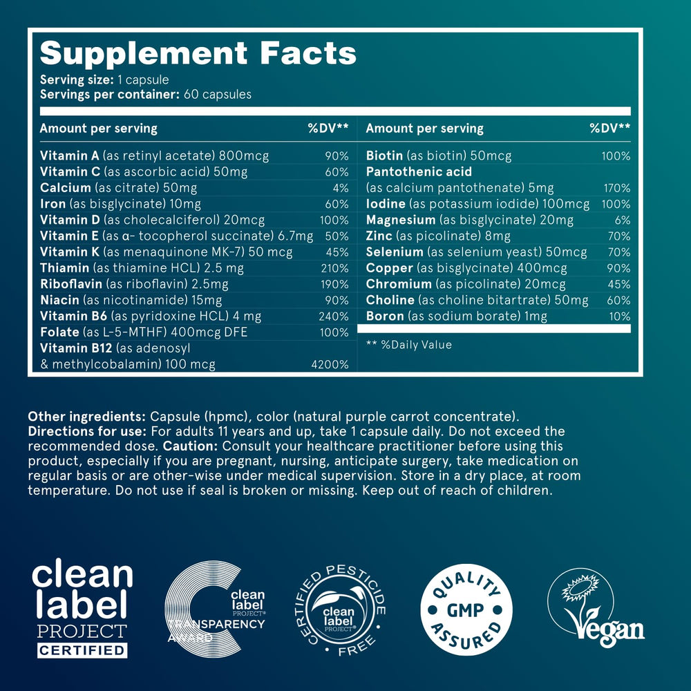 Supports nervous system and immune health with Puori V