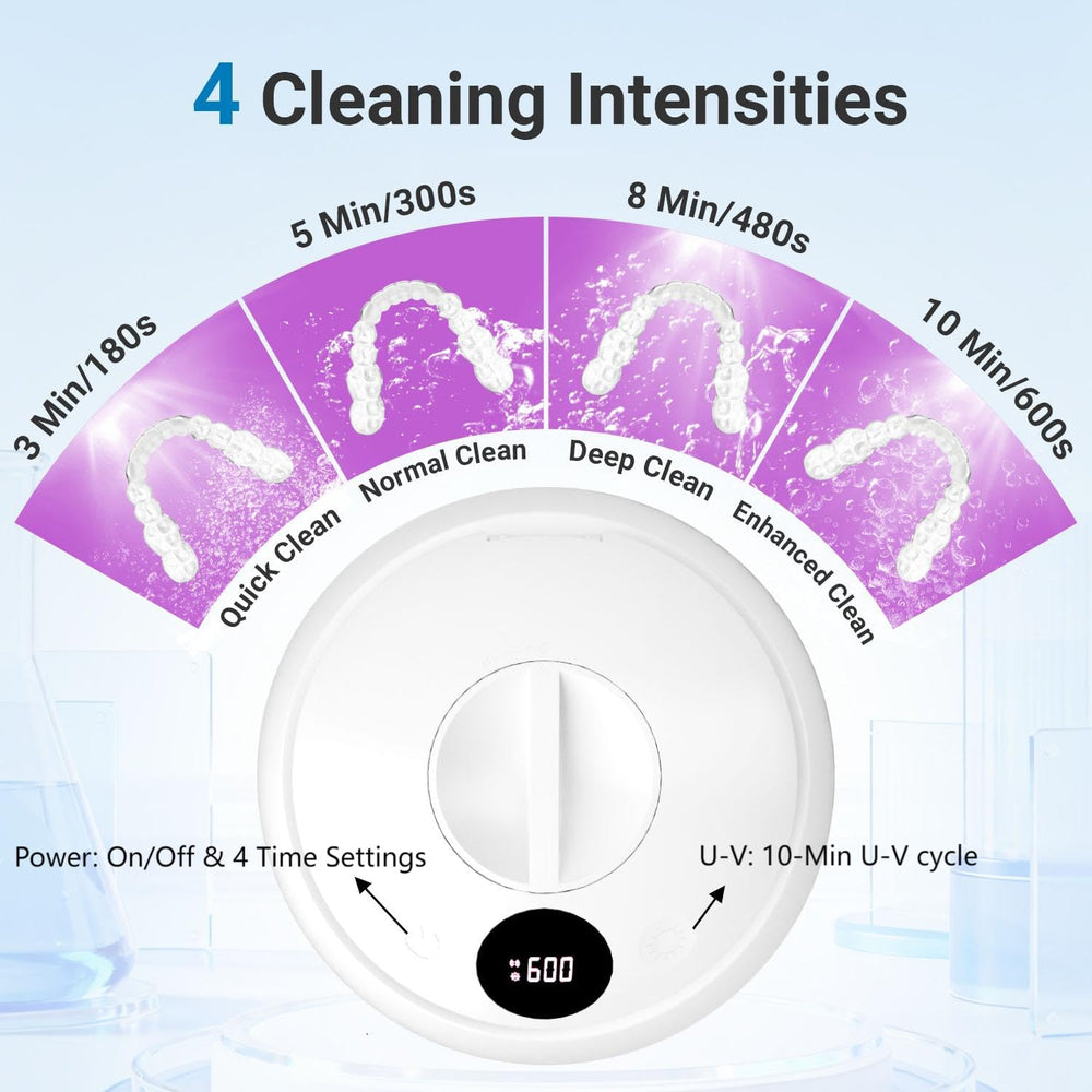 Interior 200ml stainless steel tank of the cleaner