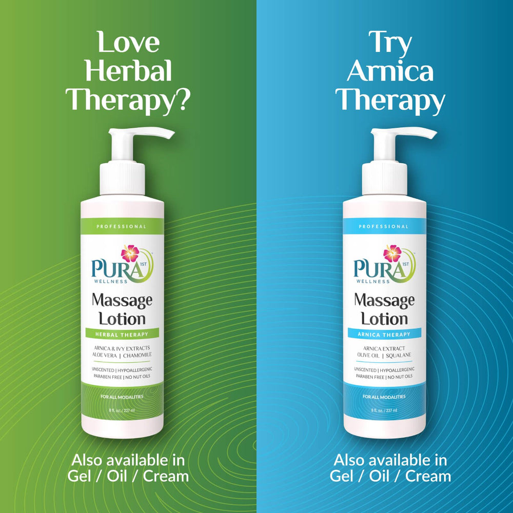 8oz pump bottle of PURA 1st Wellness lotion