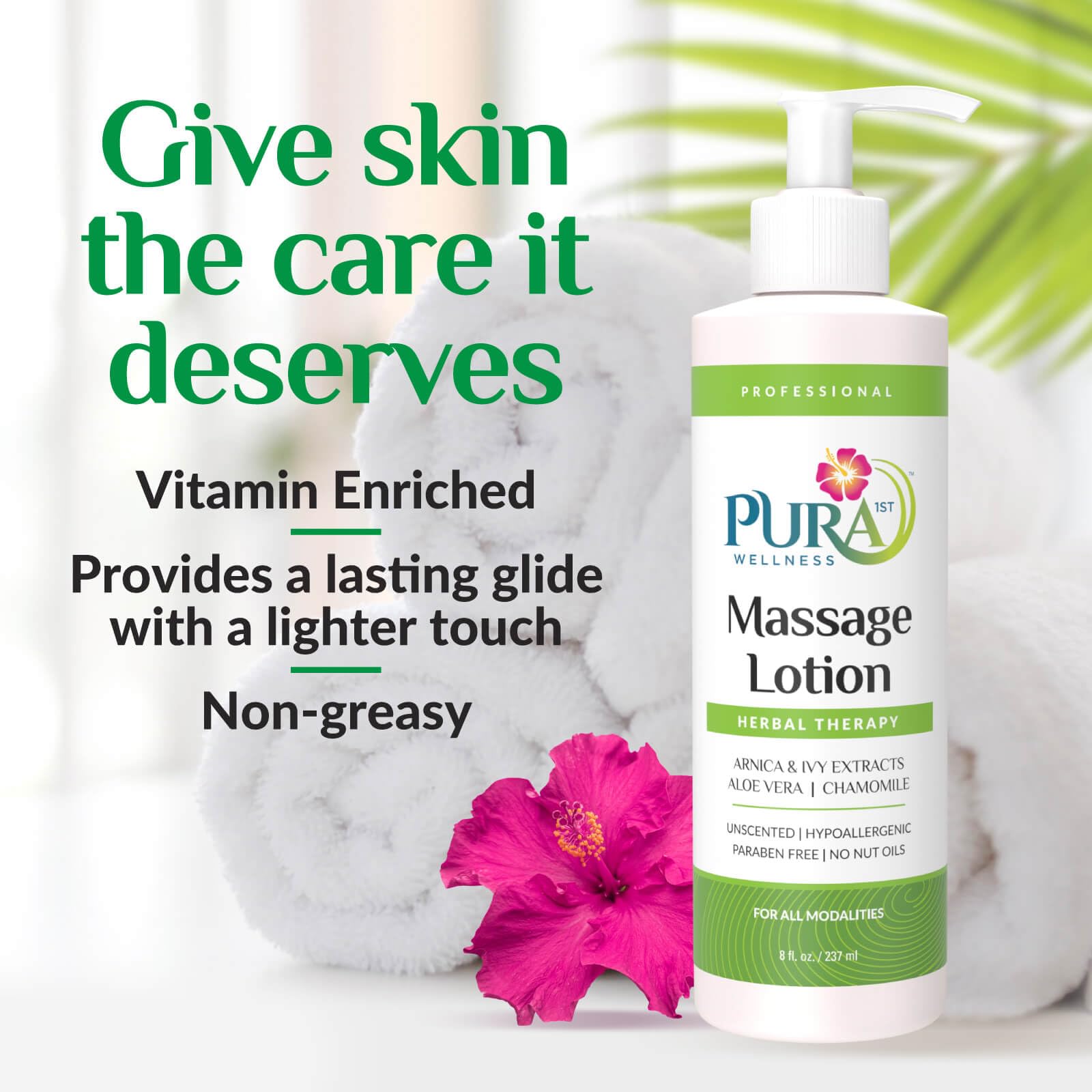 Lotion with Arnica Extract and Aloe Vera for relief