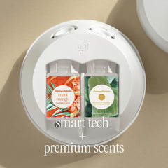 Pura 4 starter set square box with Island Blend refill