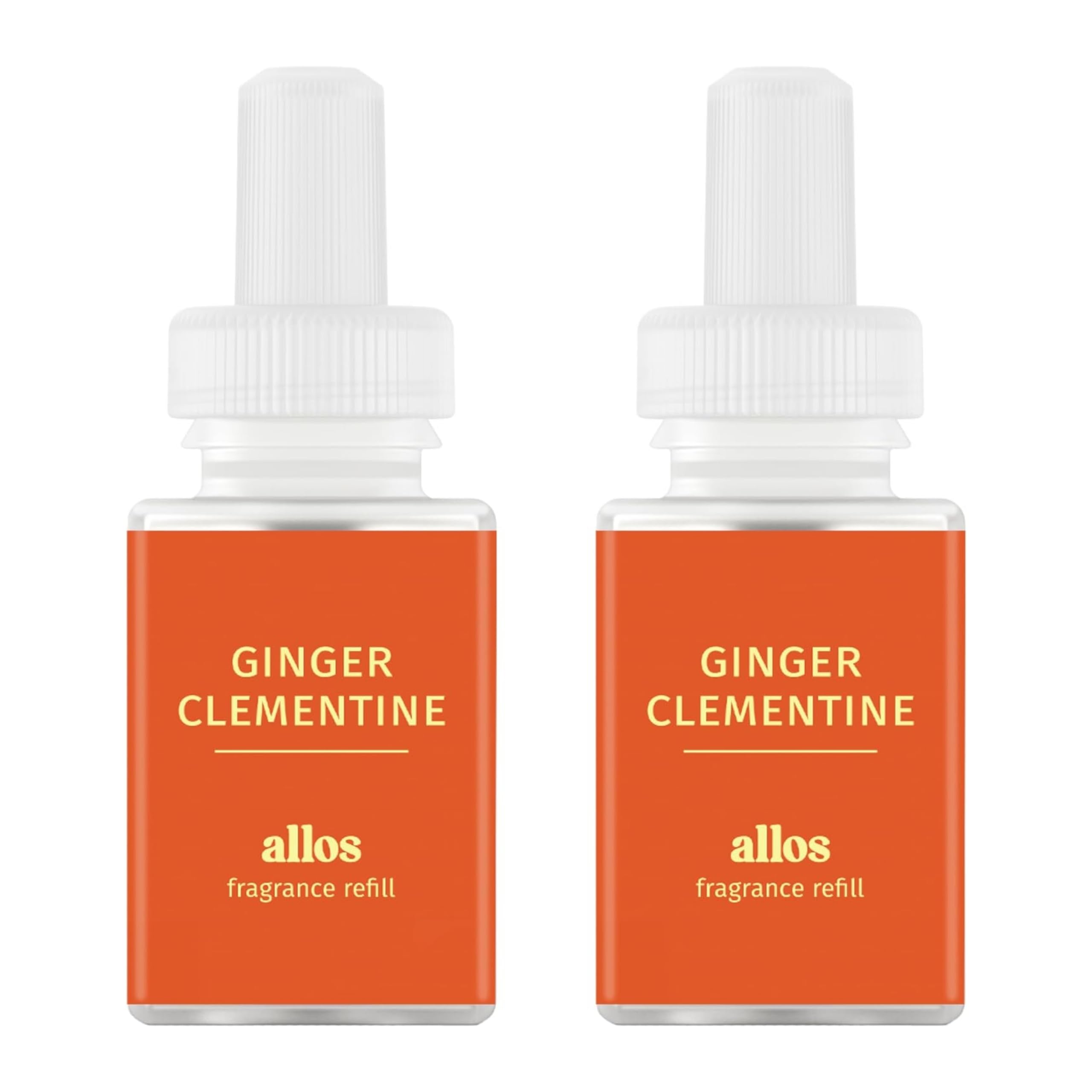 Pura Allos Ginger Clementine fragrance refill vial with energy scent