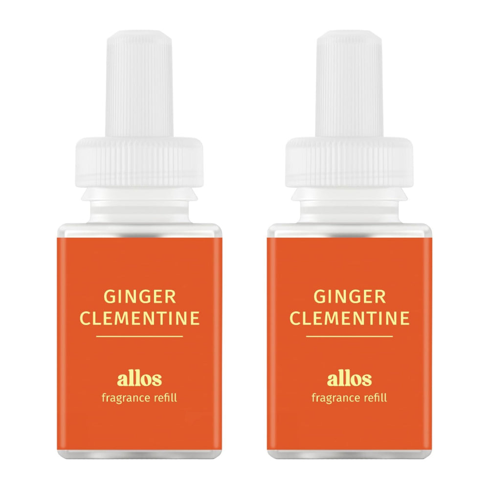 Pura Allos Ginger Clementine fragrance refill vial with energy scent